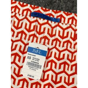 JMclaughlin Briana Skort XS White Coral Sky Lattice‎ Golf Tennis